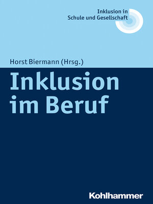 cover image of Inklusion im Beruf